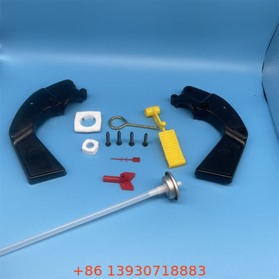 Valvola per estintori industriali con leva di azionamento lunga e tubo di immersione