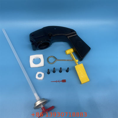 Valvola per estintori industriali con leva di azionamento lunga e tubo di immersione