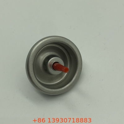 Valvola di riempimento per accendini a gas a butano rosso con molla in acciaio inossidabile e alloggiamento inverso
