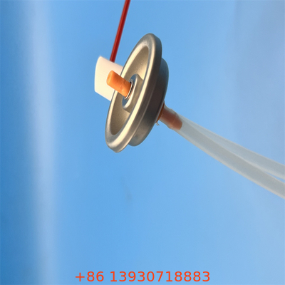 Valvola aerosol di vernice a spruzzo metallico molla in acciaio inossidabile / guarnizione interna buty per lattine a spruzzo di vernice