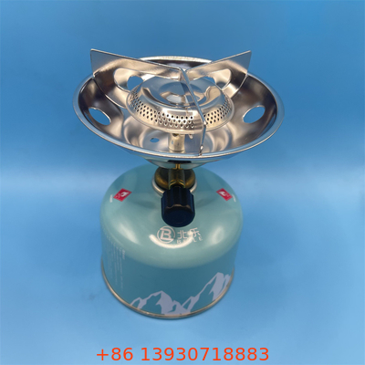Stufa portatile a gas per campeggio con accensione piezo - un compagno di cucina affidabile e conveniente per gli appassionati di attività all'aperto