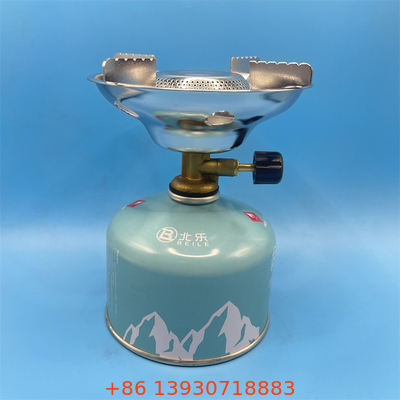 Stufa portatile a gas per campeggio con accensione piezo - un compagno di cucina affidabile e conveniente per gli appassionati di attività all'aperto