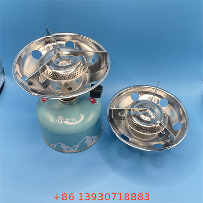 Stufa portatile a gas per campeggio con accensione piezo - un compagno di cucina affidabile e conveniente per gli appassionati di attività all'aperto