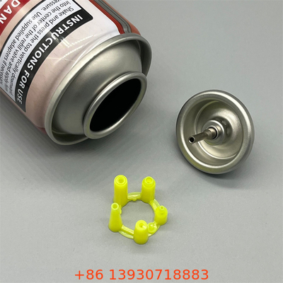 Valvola aerosol di riempimento di gas di butano di prima qualità. Valvola di flusso di gas affidabile per riempimento di gas di butano.