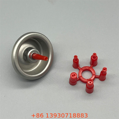 Valvola di riempimento del gas per accendini a butano durevole. Valvola aerosol efficiente per riempimento di butano. Valvola universale per accendini a gas.