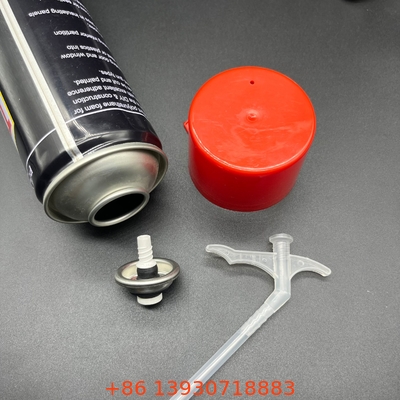 Valvola di spruzzo di schiuma PU resistente per sigillamento e isolamento. Valvola di schiuma di poliuretano regolabile per la costruzione.