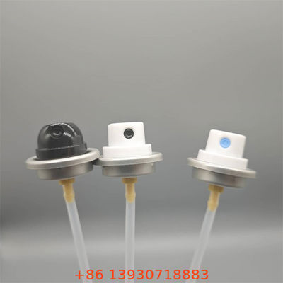 Valvola spray antitraspirante Premium Silky-Mist per marchi di lusso per la cura della persona, con attuatore tattile e tecnologia di spruzzo omnidirezionale