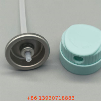 Valvola aerosol per la protezione solare per l'uso in spray cosmetici Soluzione di imballaggio per la cura della pelle con attuatore Dispensatore di nebbia continua per la protezione UV