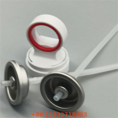 Valvola aerosol per la protezione solare per l'uso in spray cosmetici Soluzione di imballaggio per la cura della pelle con attuatore Dispensatore di nebbia continua per la protezione UV