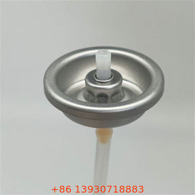 Valvola di spruzzo antitraspirante compatta conforme alla TSA con attuatore per la cura personale di dimensioni di viaggio con un design a prova di perdite stabile sotto pressione