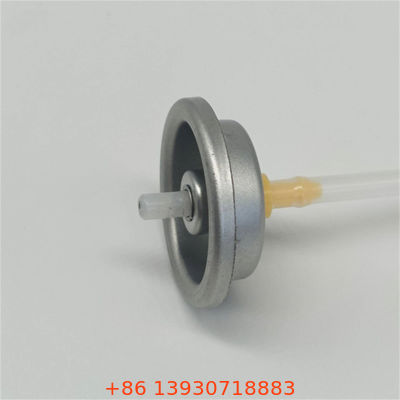 Valvola di spruzzo antitraspirante compatta conforme alla TSA con attuatore per la cura personale di dimensioni di viaggio con un design a prova di perdite stabile sotto pressione