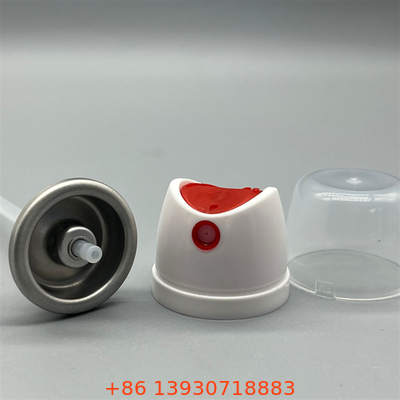 Valvola di spruzzo per il corpo di deodorante compatta per accessori di viaggio con meccanismo a rilascio rapido