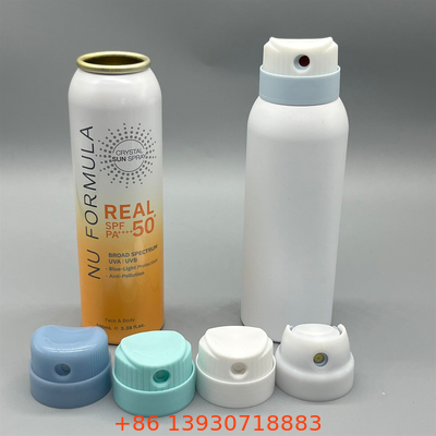 Valvola di nebbia per la protezione solare avanzata per l'uso quotidiano con tecnologia spray e non aerosol a 360°