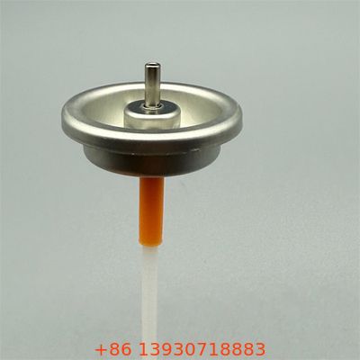 Valvola con stelo metallico da un pollice con misuratore per erogazione aerosol Controllo di precisione per bombolette spray