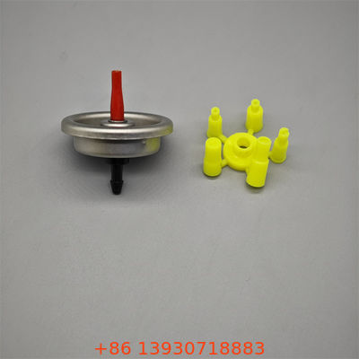 Meccanismo di valvola aerosol riciclabile a basse emissioni per sistemi di accendini ricaricabili sostenibili con certificazione neutrale in termini di emissioni di carbonio