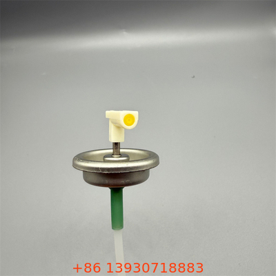 Valvola con stelo metallico da un pollice con misuratore per erogazione aerosol Controllo di precisione per bombolette spray