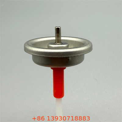 Valvola con stelo metallico da un pollice con misuratore per erogazione aerosol Controllo di precisione per bombolette spray