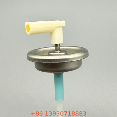 Valvola con stelo metallico da un pollice con misuratore per erogazione aerosol Controllo di precisione per bombolette spray