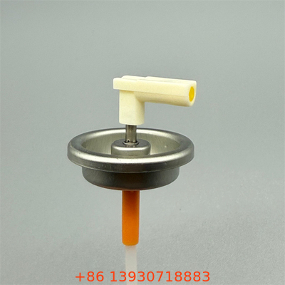 Valvola con stelo metallico da un pollice con misuratore per erogazione aerosol Controllo di precisione per bombolette spray