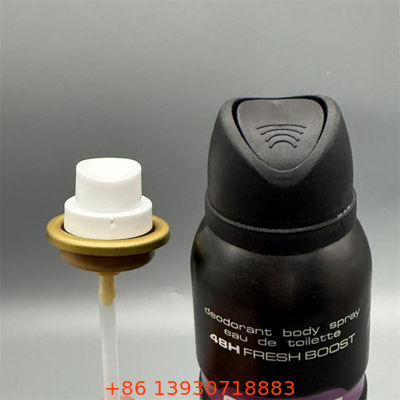 Valvola di spruzzatura del corpo per deodoranti sostenibili per prodotti naturali con materiali ecologici