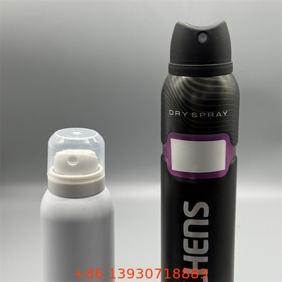 Valvola di spruzzo del corpo di deodorante compatta per dimensioni di viaggio con leak-proof Flip Top e 0.5s Lock