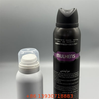 Valvola di spruzzatura del corpo per deodoranti sostenibili per prodotti naturali con materiali ecologici