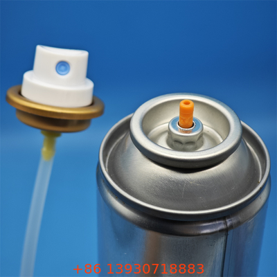 Valvola di rinfrescante d'aria a spruzzo di aerosol resistente alle vibrazioni per sistemi di cabina dei veicoli con tecnologia anti-fuga SecureFit