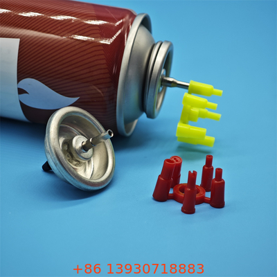 Valvola di riempimento di butano di sicurezza universale per stufe da campeggio e contenitori portatili con installazione a connessione rapida a prova di bambini
