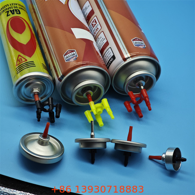 Valvola di riempimento di butano di sicurezza universale per stufe da campeggio e contenitori portatili con installazione a connessione rapida a prova di bambini