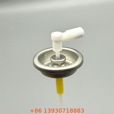 Valvola dosatrice per deodoranti per ambienti per impieghi gravosi in strutture ad alto traffico con design resistente agli atti vandalici