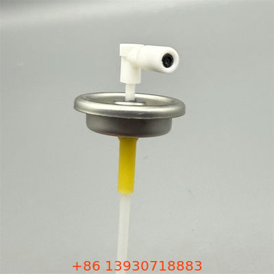 Valvola dosatrice per deodoranti per ambienti per impieghi gravosi in strutture ad alto traffico con design resistente agli atti vandalici