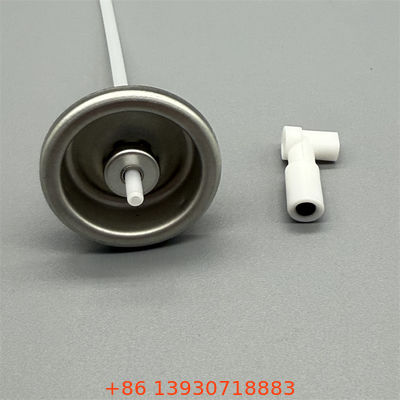 Valvola dosatrice per deodoranti per ambienti per impieghi gravosi in strutture ad alto traffico con design resistente agli atti vandalici