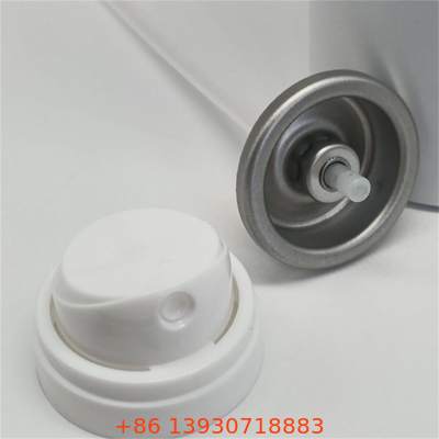 Valvola spray shampoo secco anti-intasamento per formule dense con flusso costante