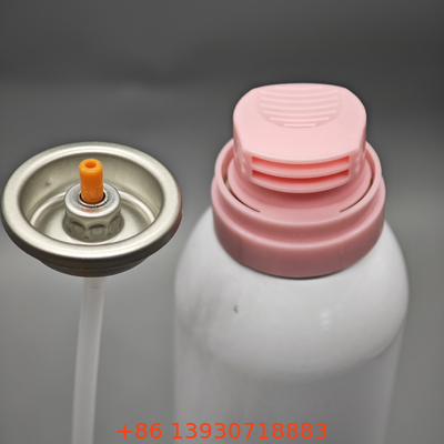 Valvola spray per schiuma da barba aerosol per bombolette in banda stagnata o alluminio