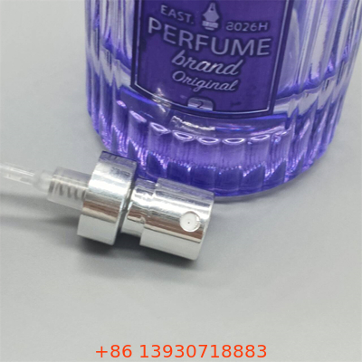 Pompa per profumi per marchi di profumi di lusso con nebbia fine e elegante finitura metallica