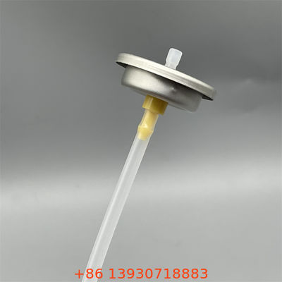 Valvola di spruzzo di deodorante in alluminio 53 mm per spray naturali per il corpo