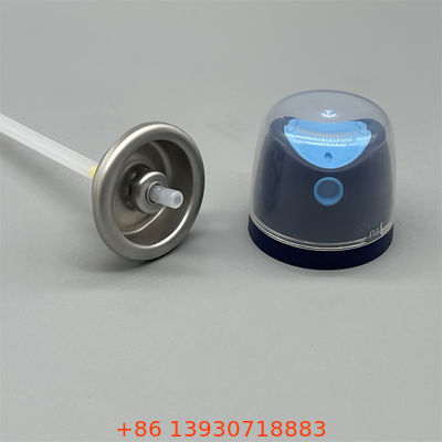 Valvola di spruzzo di deodorante in alluminio 53 mm per spray naturali per il corpo