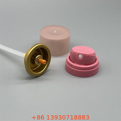 Valvola di spruzzo di deodorante in alluminio 53 mm per spray naturali per il corpo