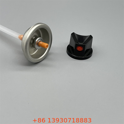 Valvola di spruzzo di vernice in miniatura per touch-up di precisione e progetti artistici con un modello di ventilatore ultra-fino e un corpo leggero