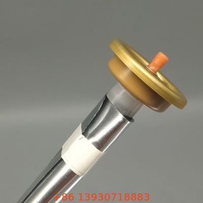 Valvola per aerosol Bag On Valve, valvola di erogazione pneumatica isolata per prodotti aerosol domestici, sistema Bag-on-Valve sigillato per applicazioni di spruzzo a pressione pura