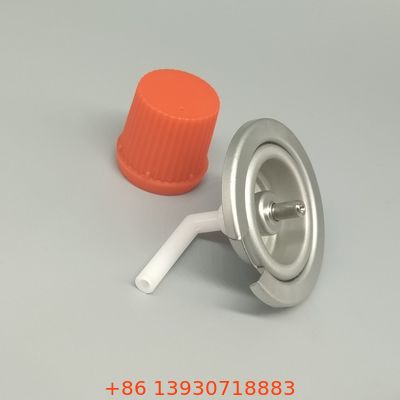 Cartuccia di gas butano con valvola e tappo per campeggio all'aperto, escursioni e stufe da picnic