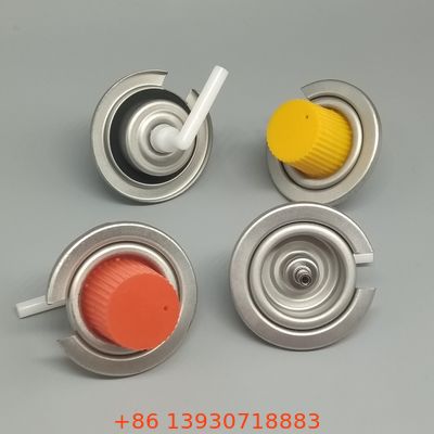 Valvola per cartuccia di gas butano ad alta pressione compatibile con fornelli portatili