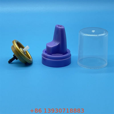 Hair Mousse Inverted Aluminum Valve Featuring a Corrosion-Resistant Aluminum Body