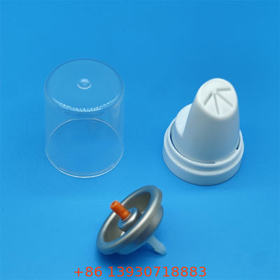 Mousse per capelli da un pollice con valvola in alluminio invertita e un'erogazione di schiuma ricca e costante