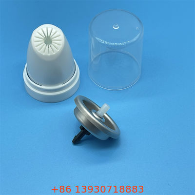 Valvola in alluminio invertita per bombolette di mousse per prodotti per la messa in piega