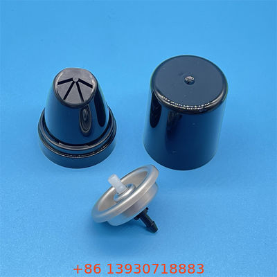 Valvola in alluminio invertita per bombolette di mousse per prodotti per la messa in piega