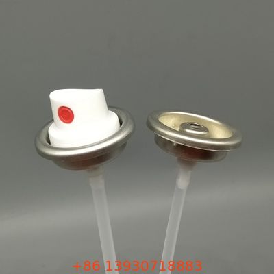 Valvola di verniciatura aerosol femminile per rivestimenti automobilistici Valvola di ugello a spruzzo durevole per controllo del flusso di precisione