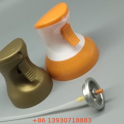 Powerful and Targeted Aerosol Spray Air Freshener Valve for Bathroom and Toilet Odor Control with Instant Neutralizing Burst.