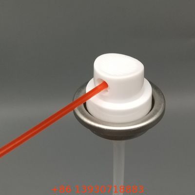 Valvola per la bombola di spruzzo per detergenti aerosol per la manutenzione automobilistica