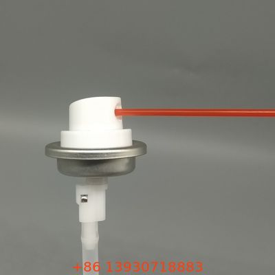 Sistema di valvole di spruzzatura 360 per lattine di aerosol per la spruzzatura a rovescio